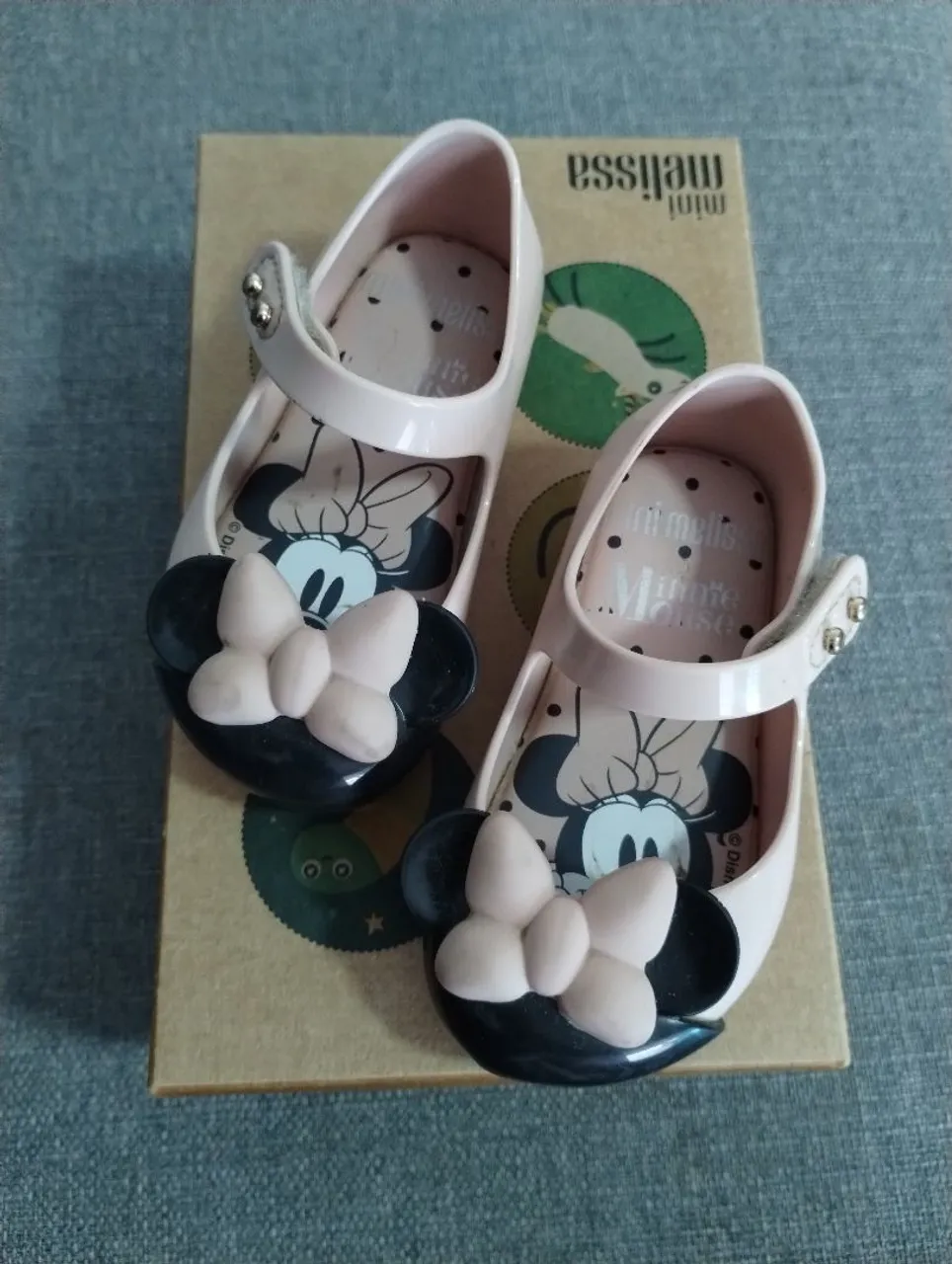 Sandálias Melissa Minnie Mouse Infantil