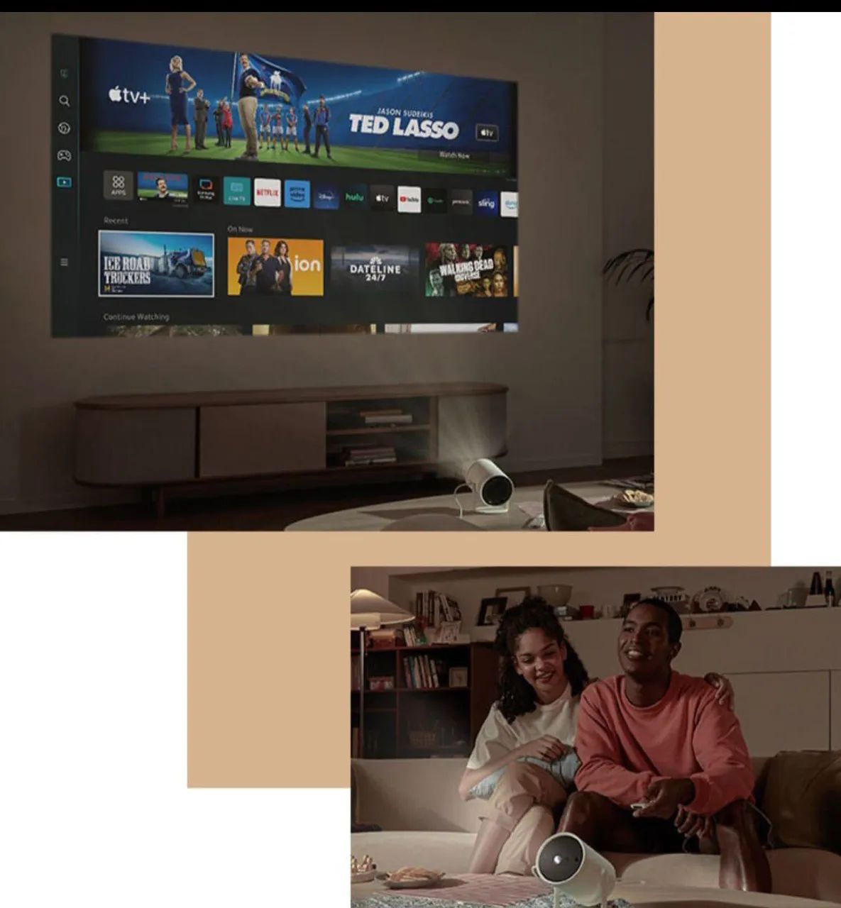 PROJETOR PORTATIL SAMSUNG FREESTYLE 2 - Foto 3