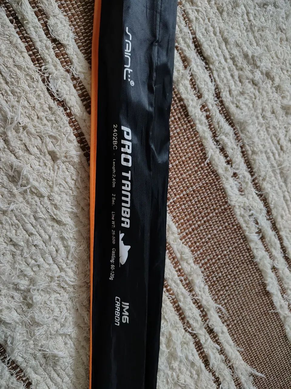 Vara de pesca Saint pro tamba 2,40mt 2 partes - Foto 2