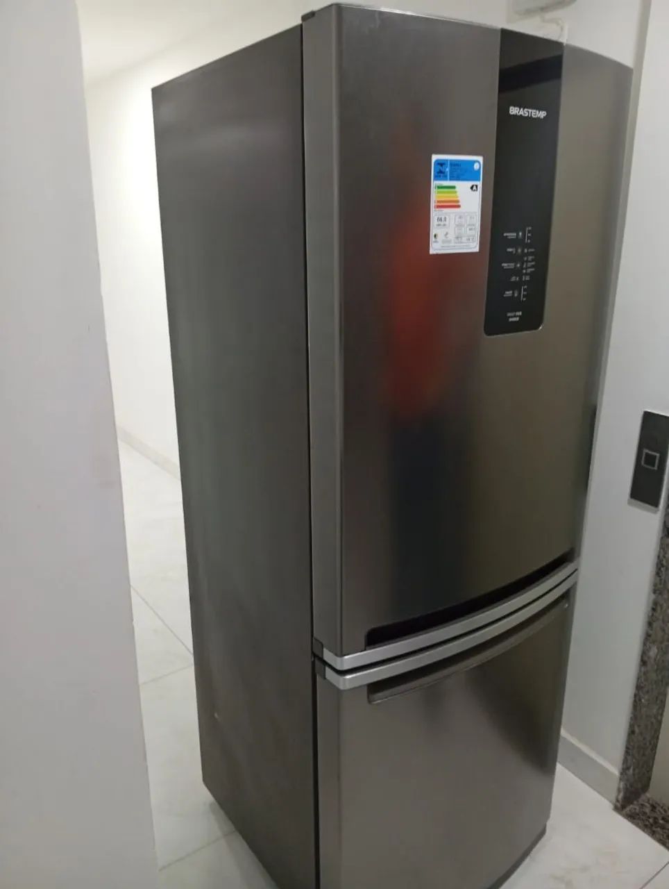 GELADEIRA BRASTEMP FROST FREE INOX INVERSE  - Foto 4