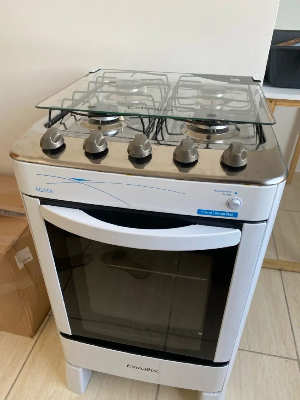 Fogão 4 Bocas Agata Esmaltec- Acendimento automático  - Foto 4