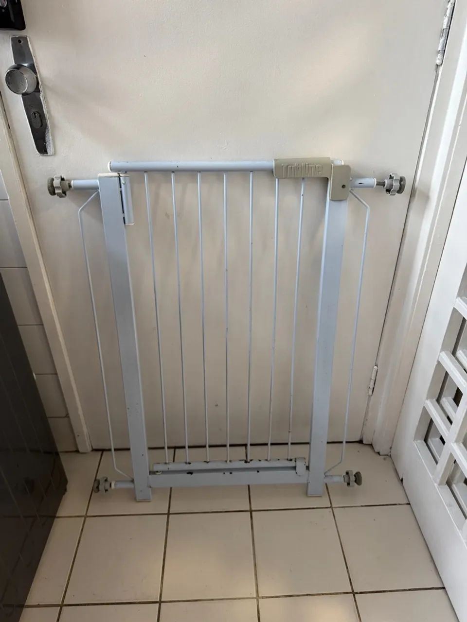 2 Grades de Segurança Tubline para Porta ou Corredor - Com 1 Extensor - Foto 3