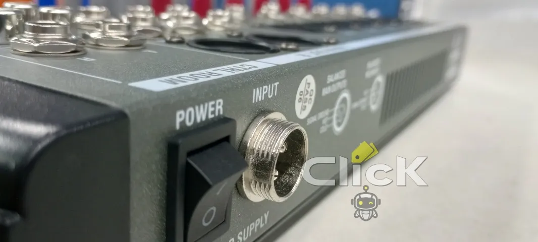Mesa de Som 6 Canais com bluetooth e efeitos, ótimo custo beneficio