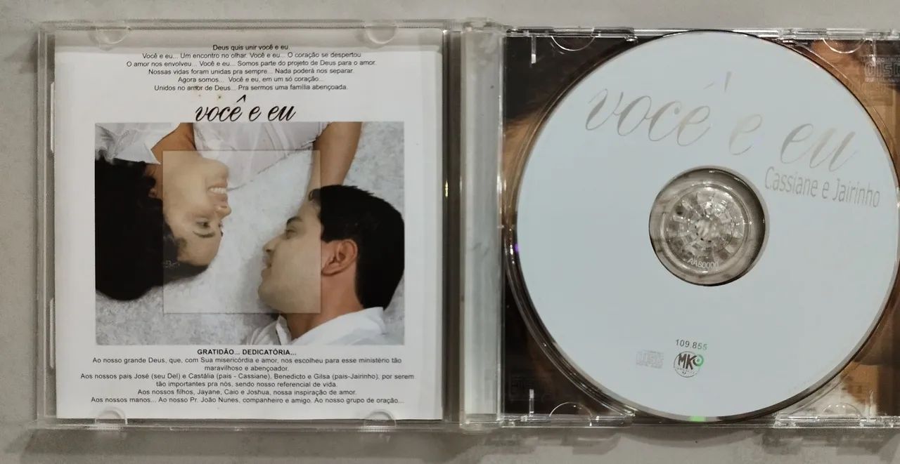 Cd Cassiane e Jairinho, Você e Eu. - Foto 2