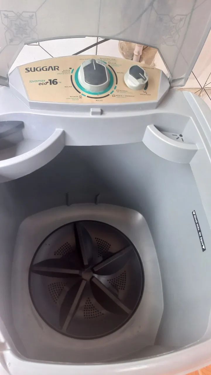 Tanquinho suggar 16 kilos  - Foto 4