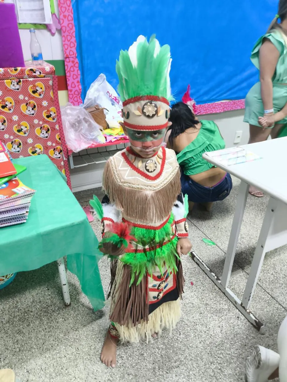Fantasia Infantil Indígena aluguel
