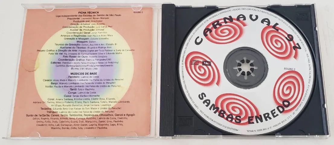 CD - Escolas de samba de São Paulo - 1997 - Foto 2