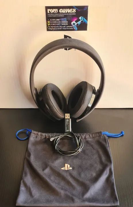 HEADSET SÉRIE GOLD BLUETOOTH (SEMI-NOVO) C/ GARANTIA_SOMOS LOJA  - Foto 6