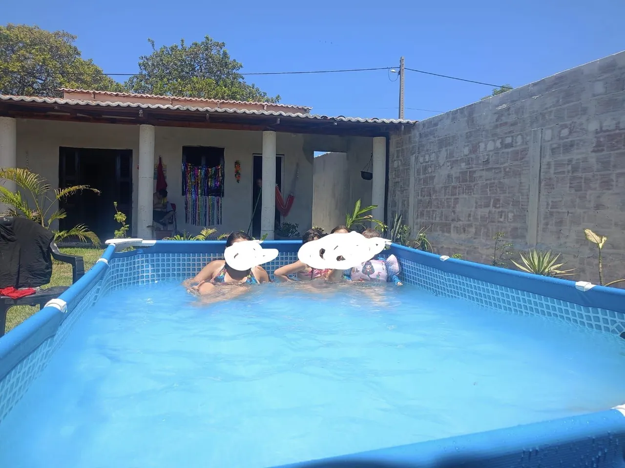 Piscina Infantil para Diversão no Verão