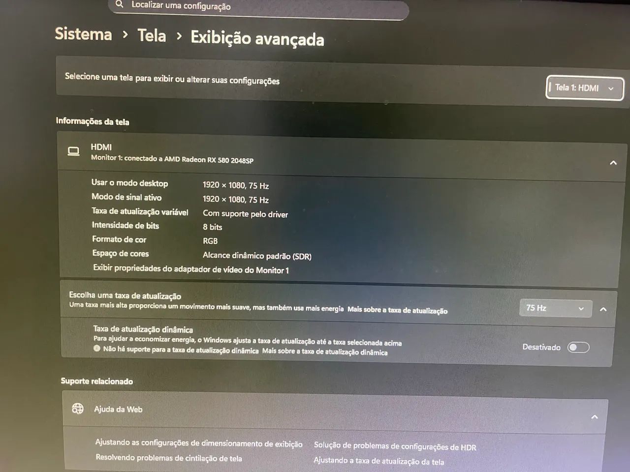 MONITOR GT GAMER 24 POLEGADAS 75 HZ - Foto 5