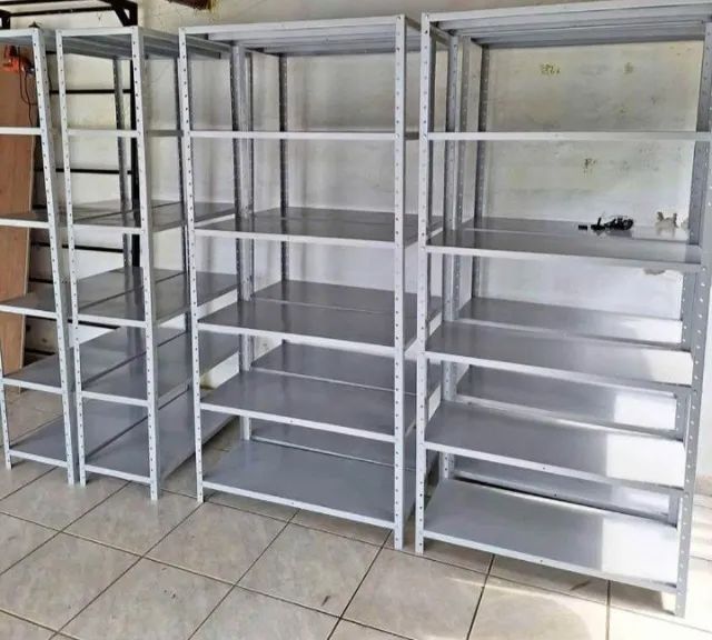 Prateleiras estantes de aço reforçadas 
