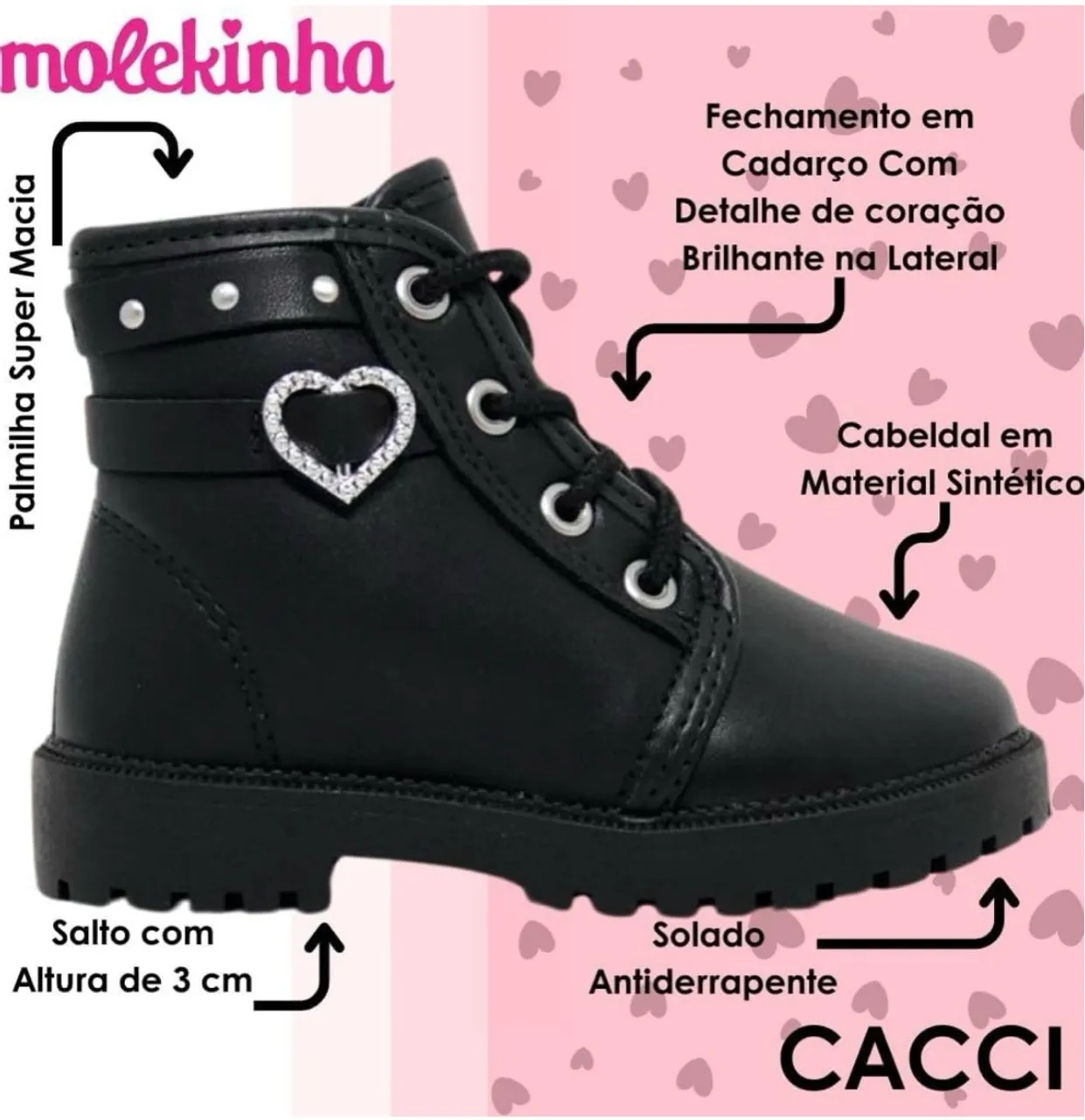 Bota Infantil Molekinha TAM 21