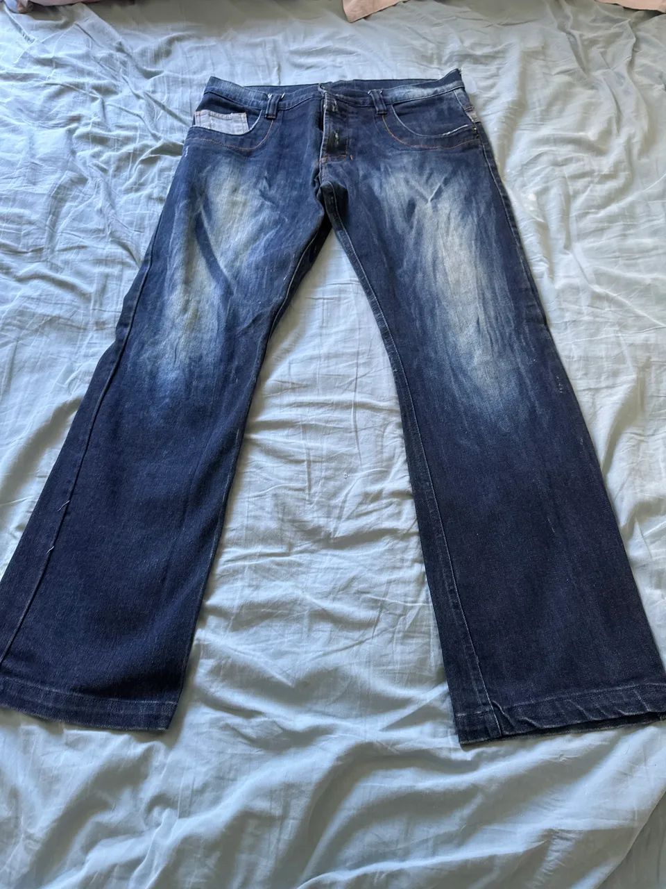 Calça jeans masculina Decreto Base TAM 44
