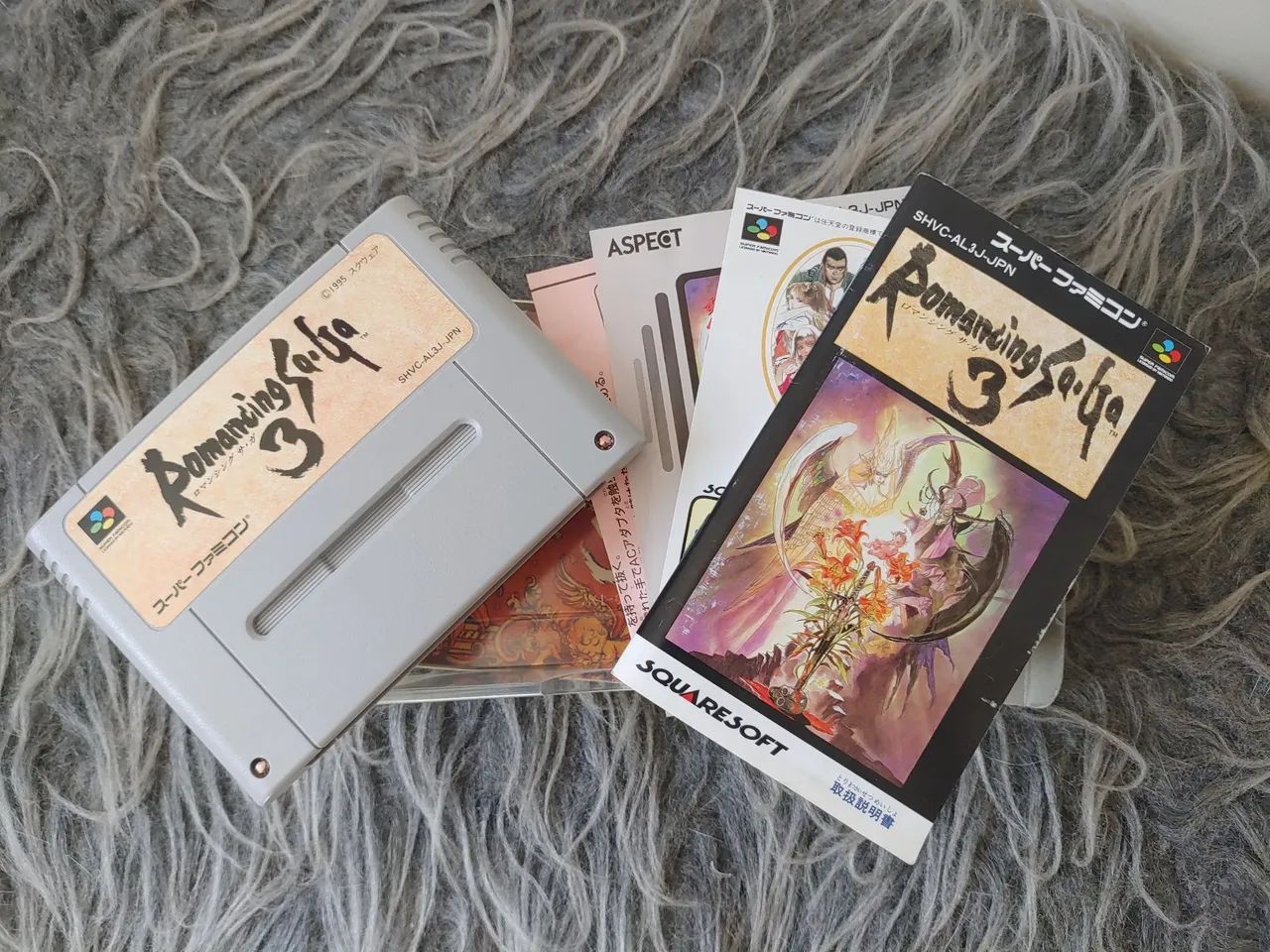 Coleção Romancing SaGa 1, 2 e 3 - Super Famicom (SNES Japonês) - Foto 4