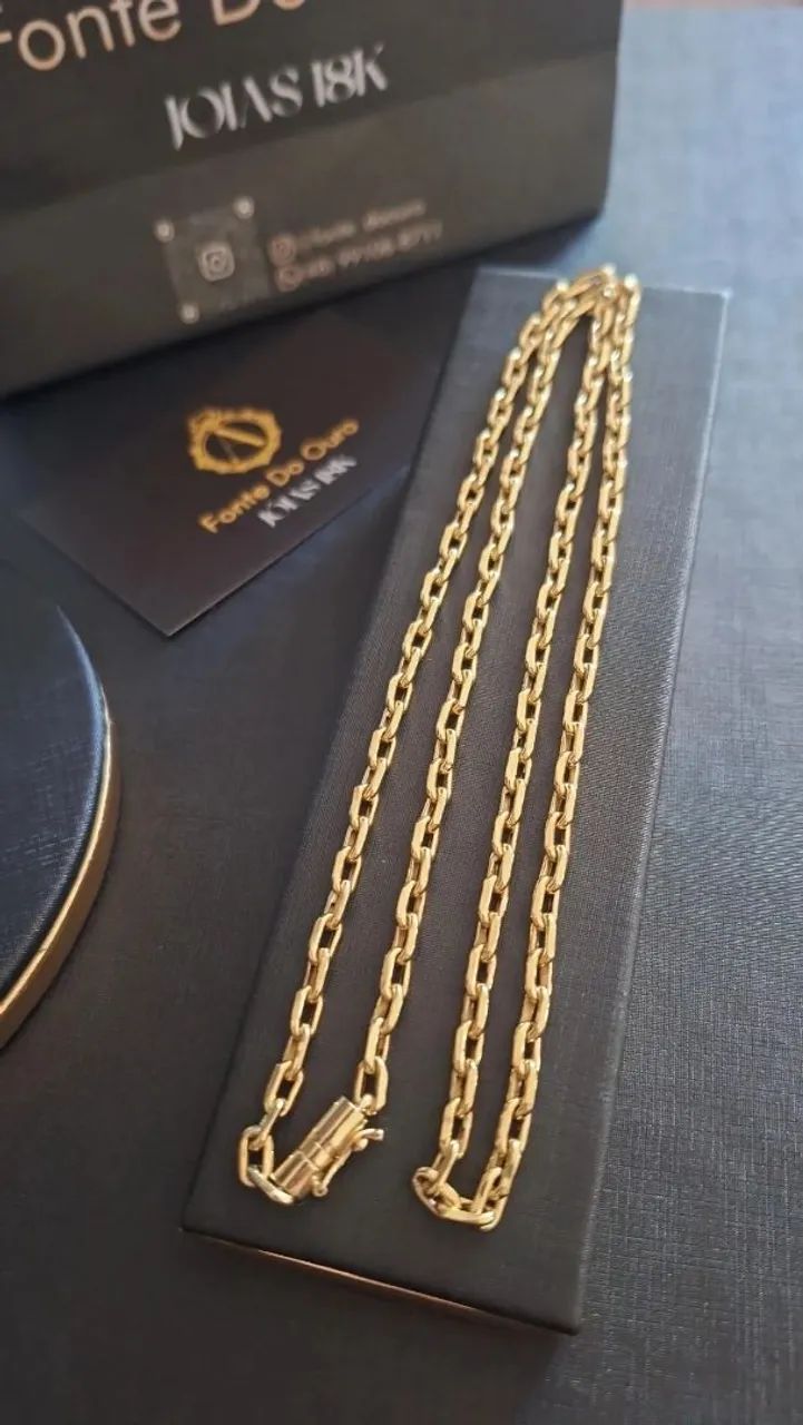 Corrente de Ouro 18K - Fonte do Ouro - Foto 2