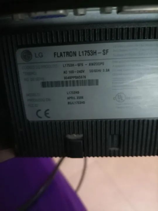 Monitor LG Flatron 17 polegadas - Foto 2