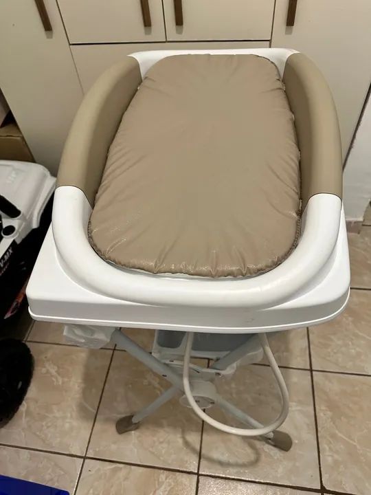 Banheira para Bebê com Suporte e Trocador - Foto 6