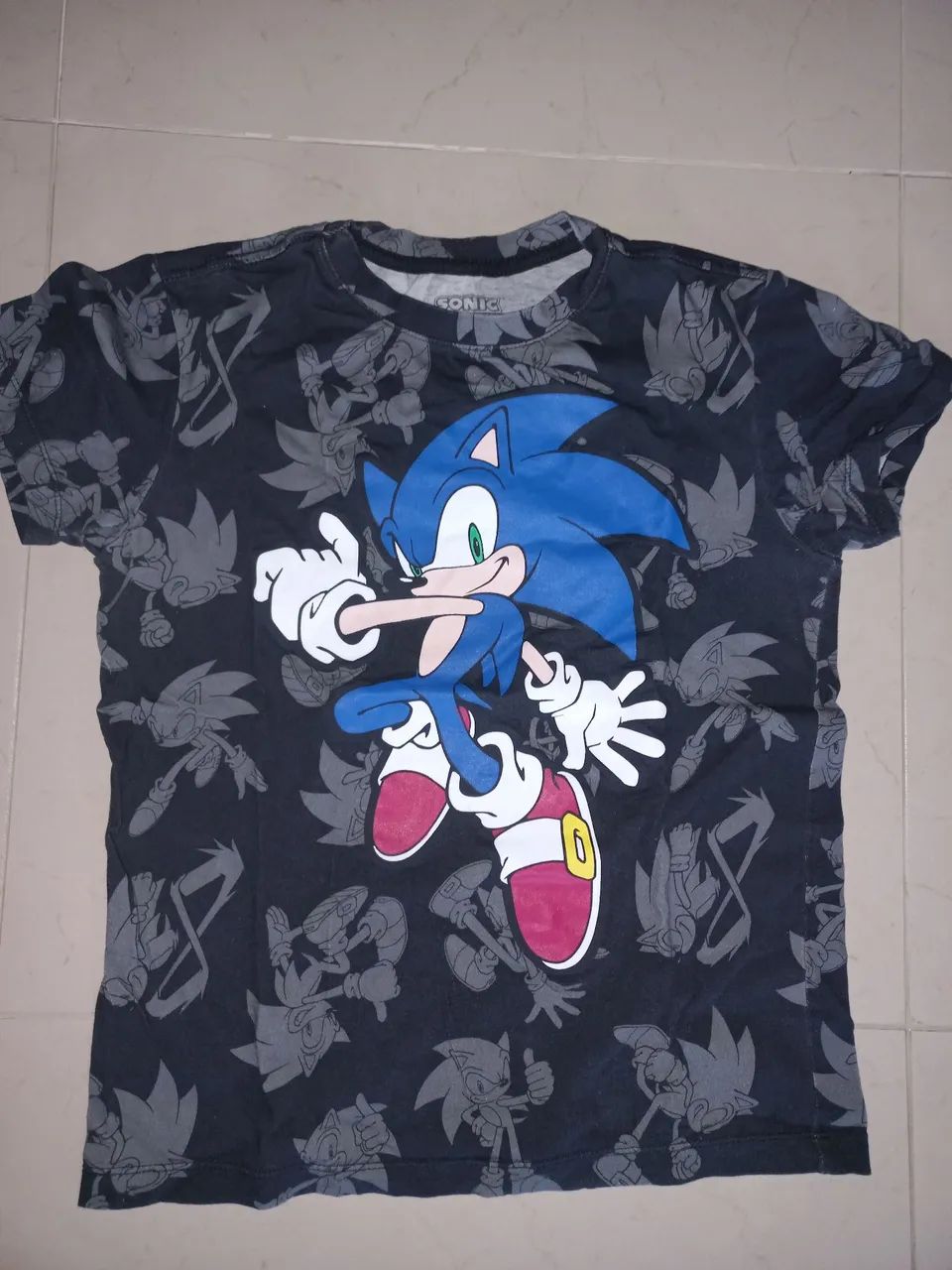 Camisetas Sonic e Minecraft originais tam 12 - Foto 2
