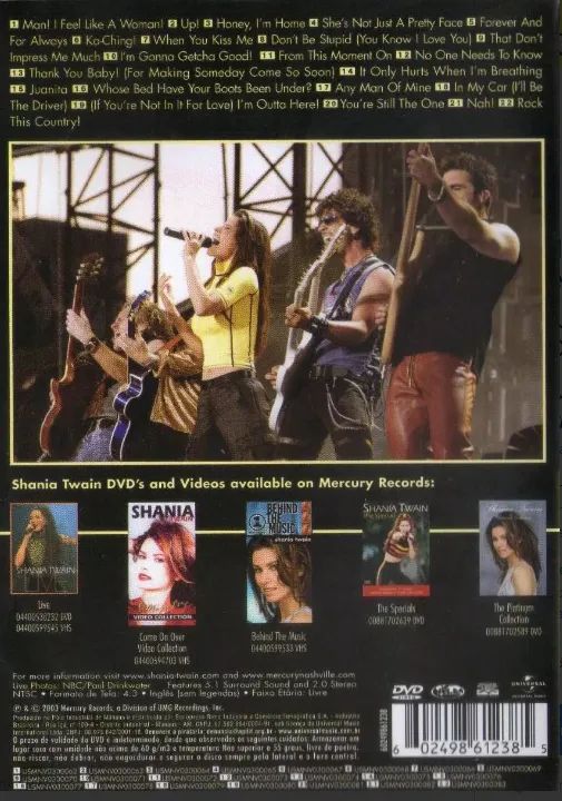 Dvd Shania Twain - Up! Live In Chicago - Foto 2