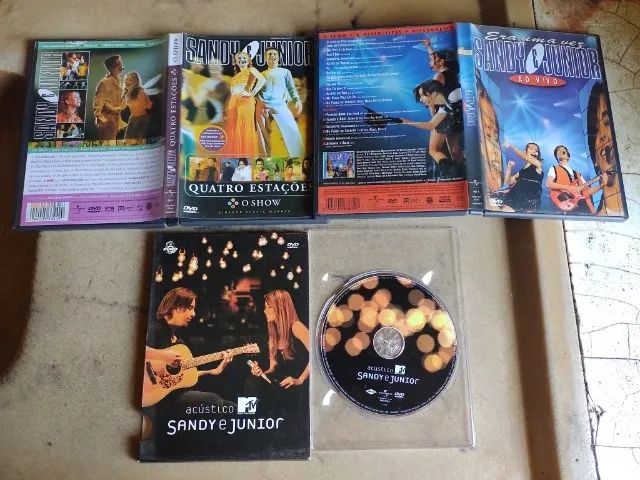 Sandy & Junior Kits Dvds Diversos - Leia o Anuncio - Foto 3