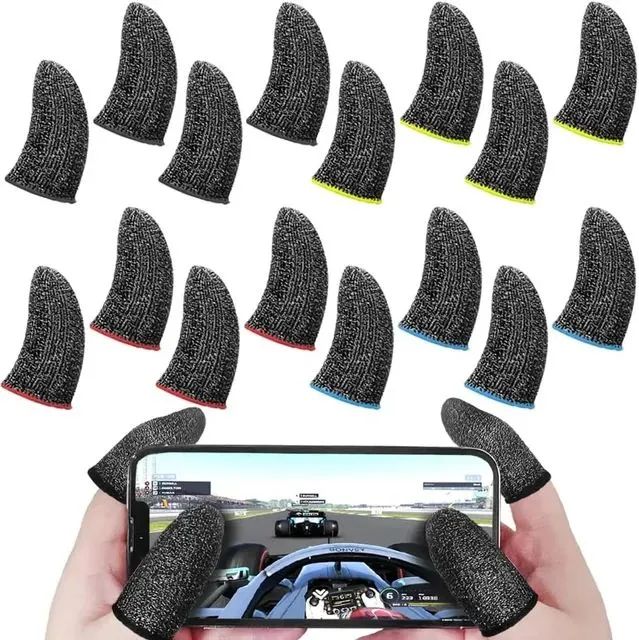 Luvas Antiderrapantes para Jogos Mobile - Foto 4