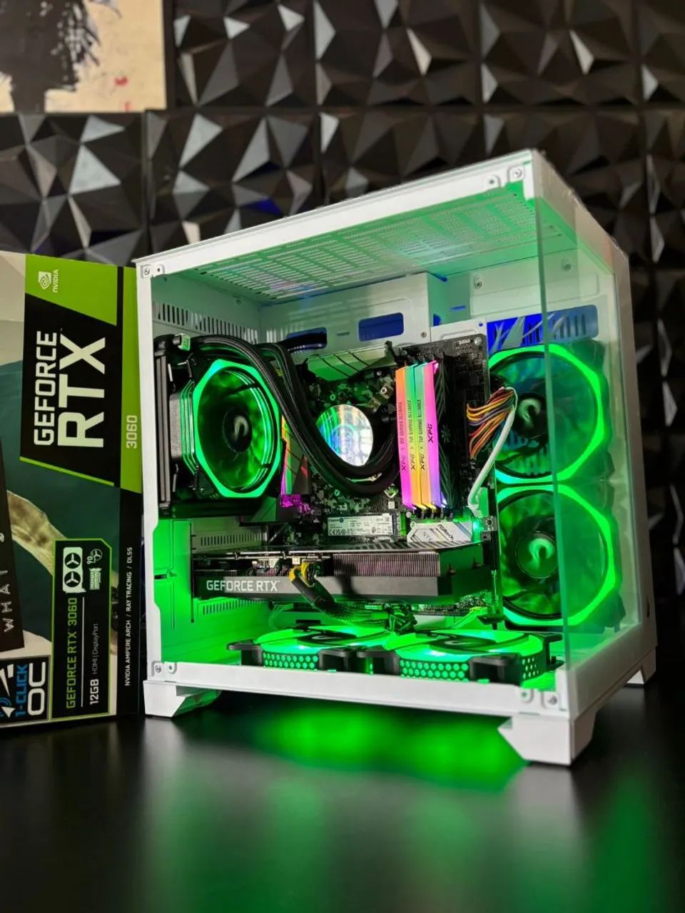 RTX 3060 + Intel core i9 自作PC PC GAMER INTEL I9 - RTX 3060 12gb - 64gb RAM - Computadores e