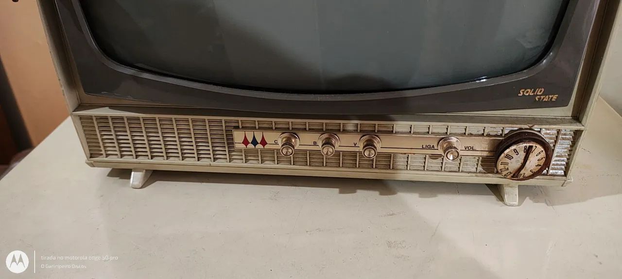 TV Philco solid state anos 1970 (~1972) completa RETIRADA - Foto 3