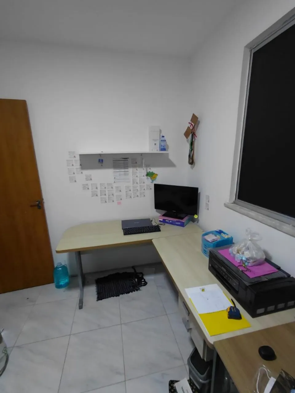 Mesa em L para escritório em MDF 1,70 x 1,50