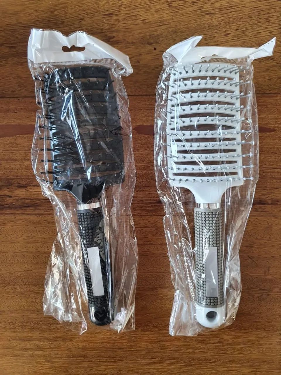 Escova de cabelo raquete