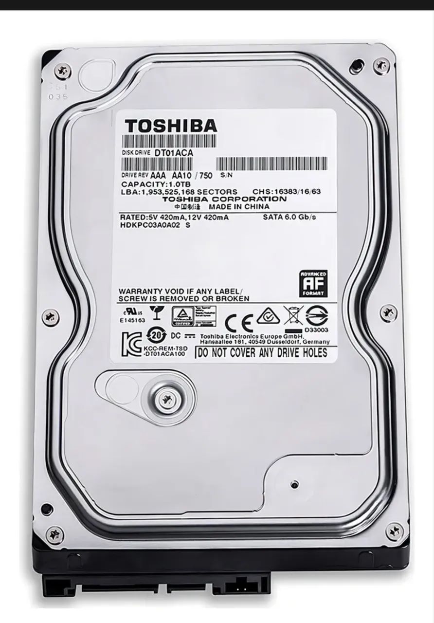Hd 1tb toshiba 