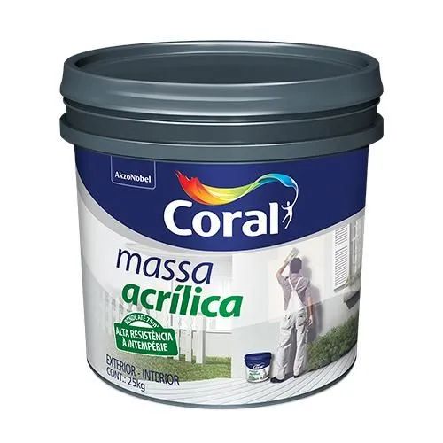 Massa Acrílica Coral - Oferta !!!