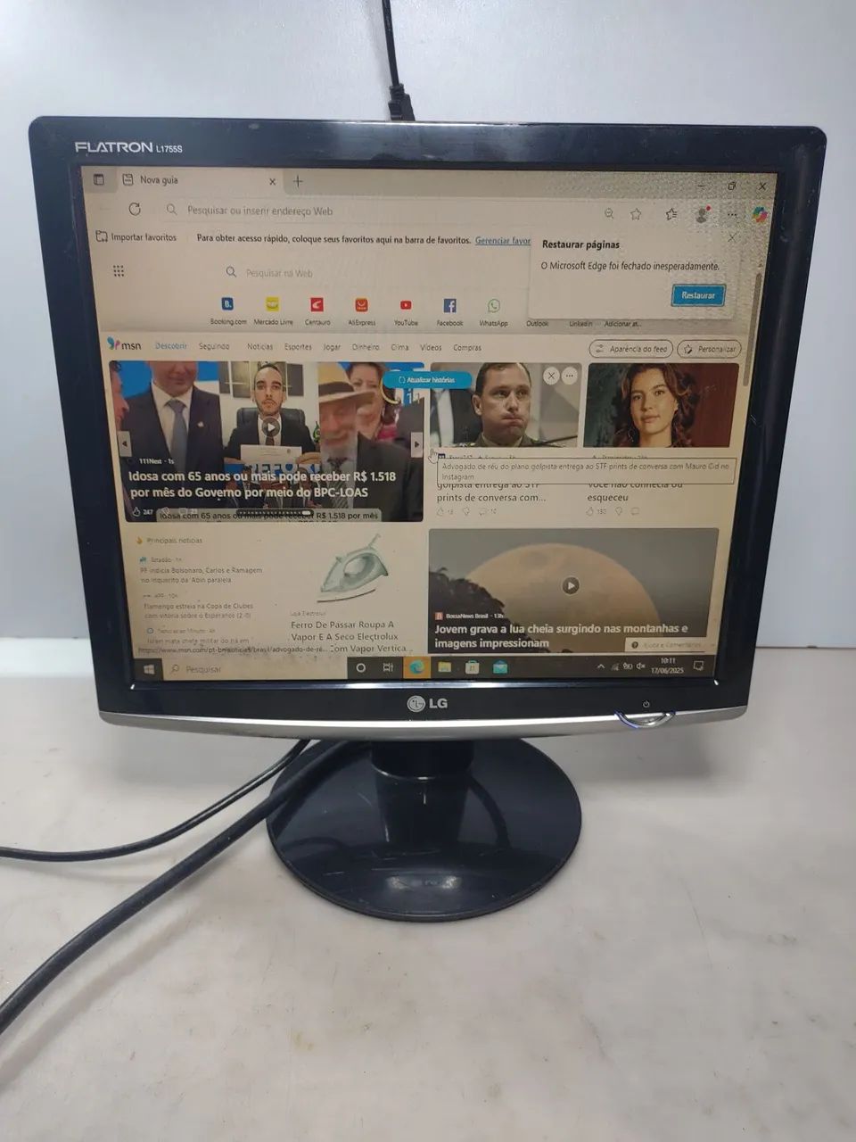 Monitor LG Flatron L1755S (VGA)