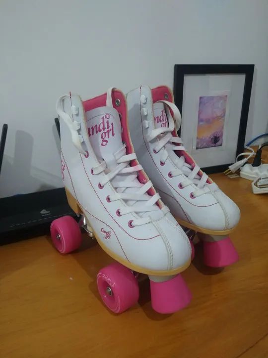 Patins Quad Cand Girl Roller Derby - Foto 4