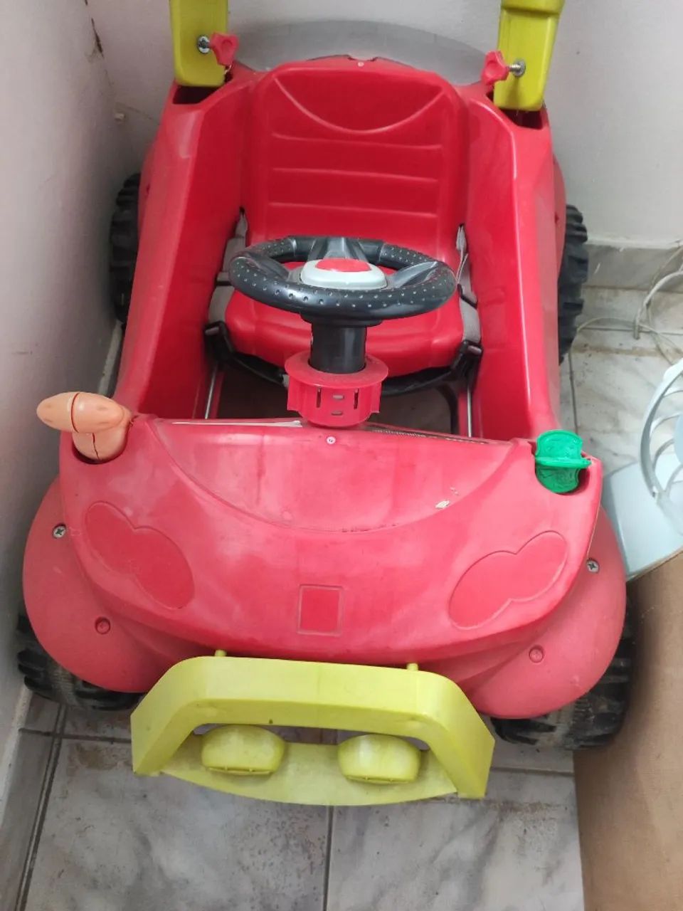 Carrinho de Brinquedo Vermelho - Foto 4