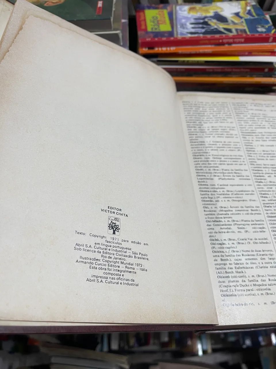 Pequeno dicionário brasileiro língua portuguesa ilustrado 3 volumes - Foto 2