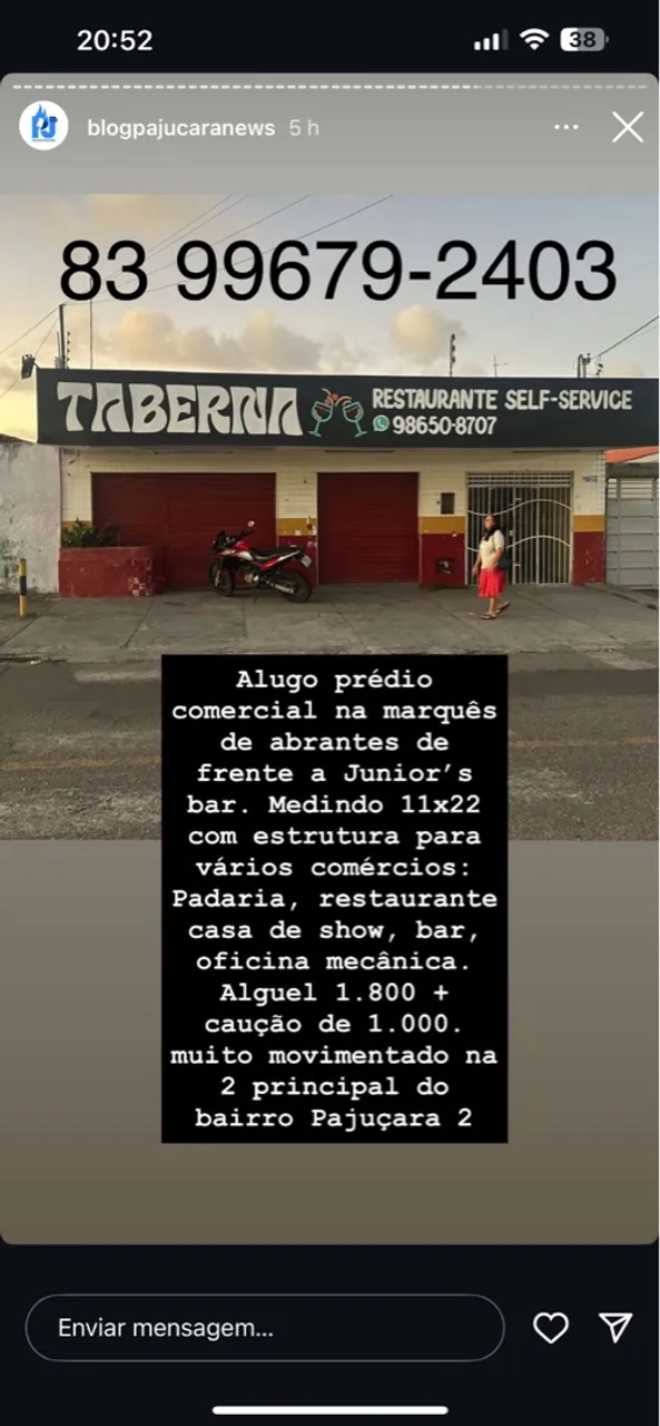 Prédio zona norte Pajuçara