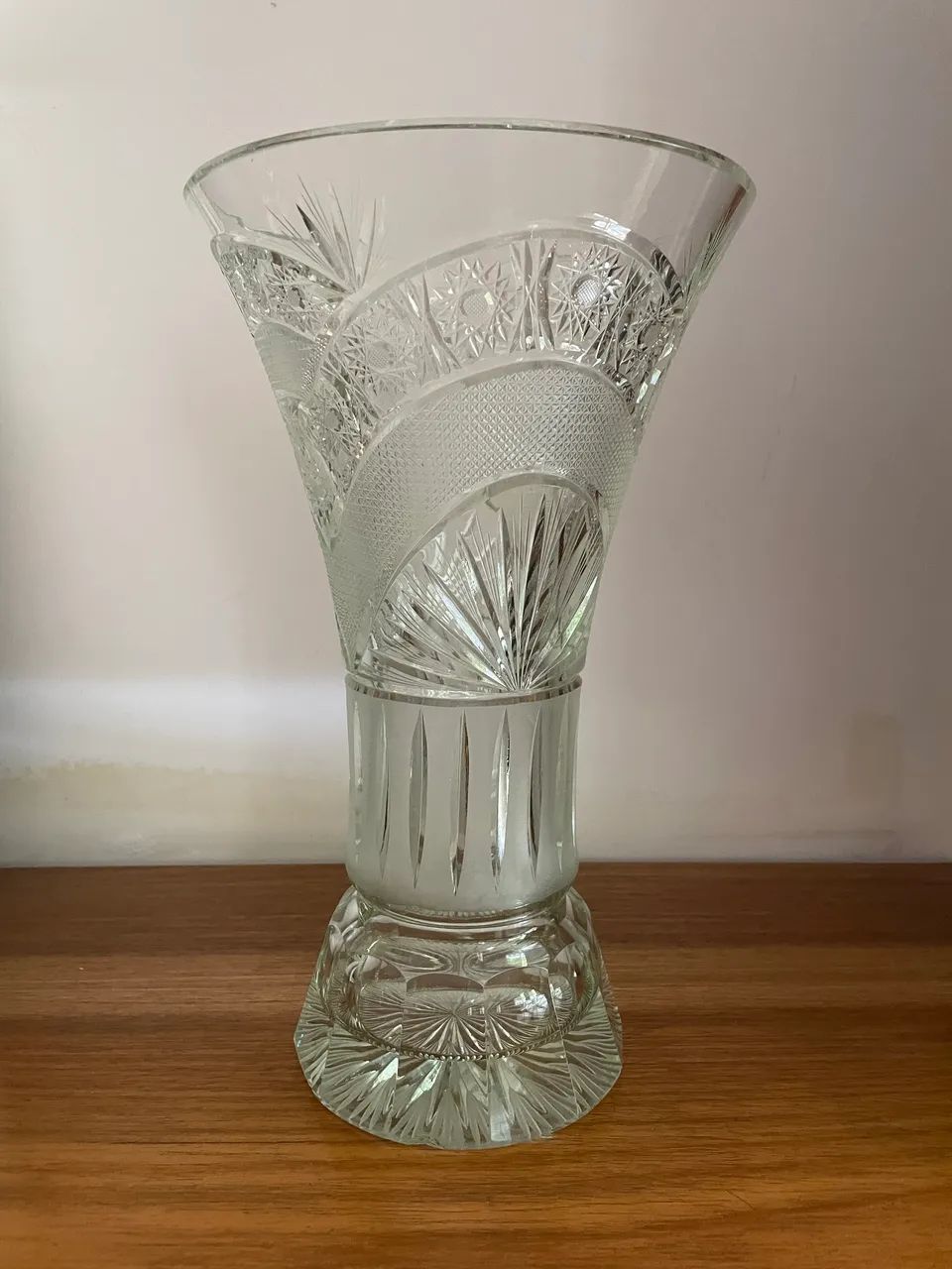 Vaso em cristal lapidado - Foto 2