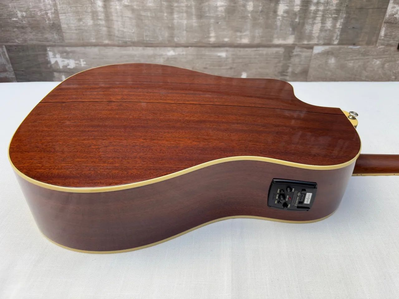 Violão Epiphone AJ 220SCE natural - Foto 4
