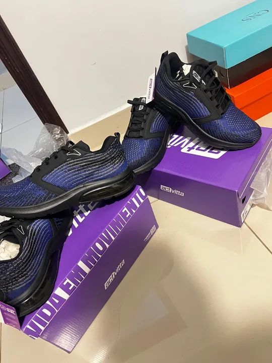 2 tênis originais na caixa por 180$ desapegando mesmo  - Foto 2