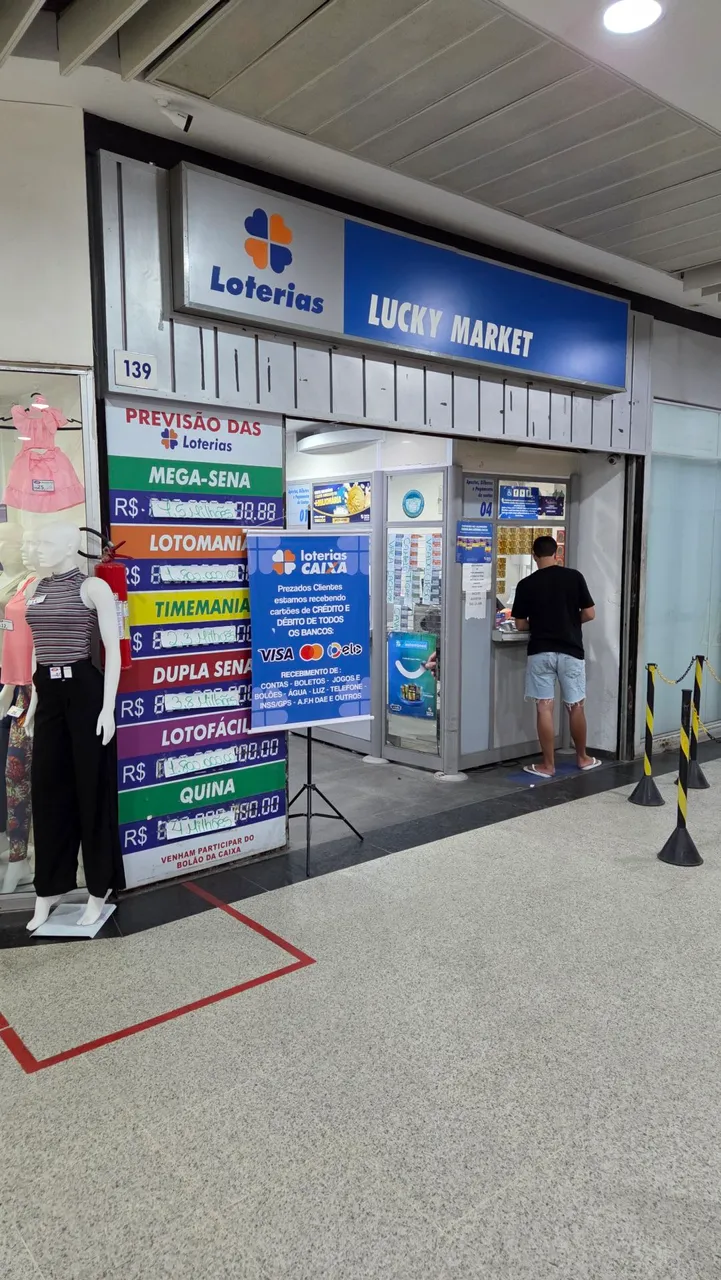 LOTERIA LUCKY MARKET À VENDA<br>