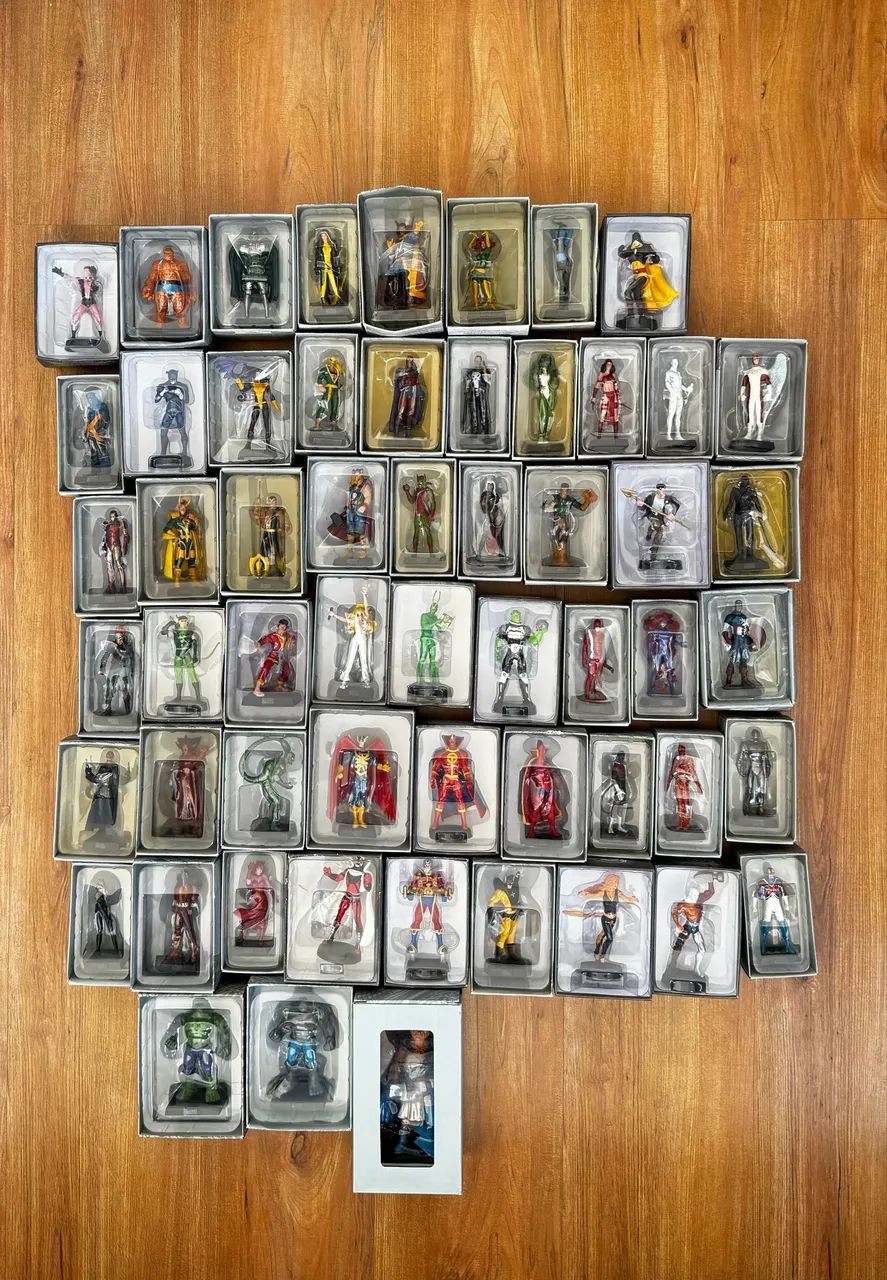Promoção de Figure action 57 miniaturas  Marvel DC Comics Eaglemoss  - Foto 3