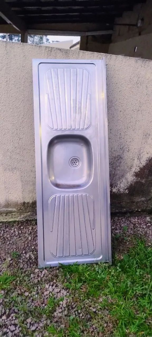 Pia de cozinha inox  - Foto 2