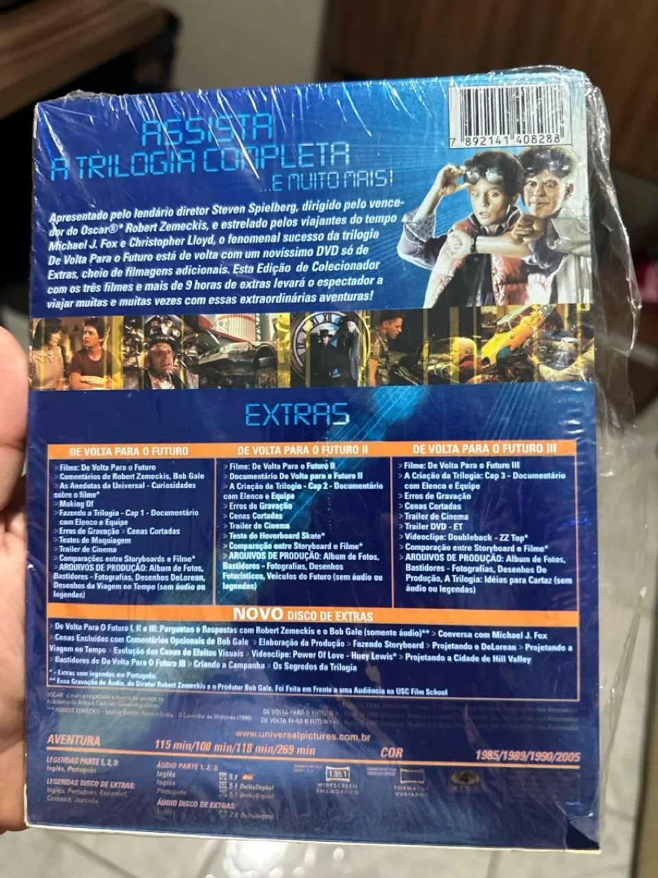 Trilogia De Volta Para o Futuro - Edição Colecionador