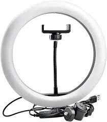 RING LIGHT 8 20CM ILUMINAÇÃO PROFISSIONAL