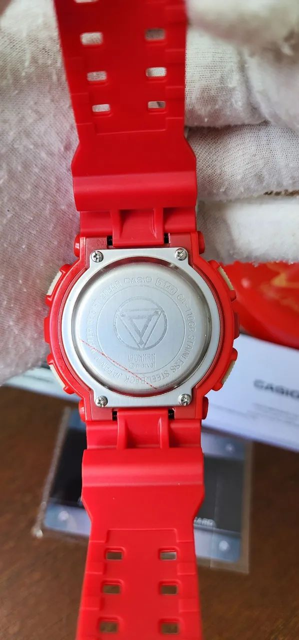 Relógio G-Shock GA-110 Homem de Ferro  - Foto 5
