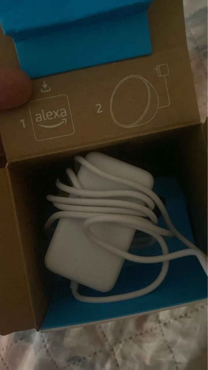 Alexa Echo Dot com carregador