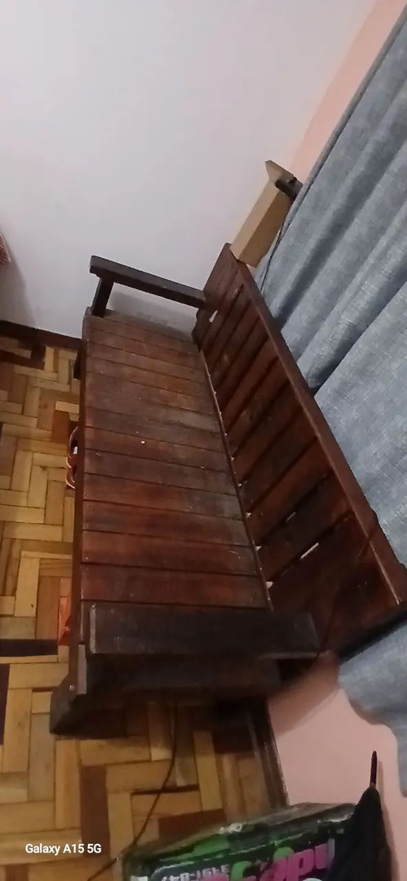 Banco rústico 1,68/65cm - Foto 2