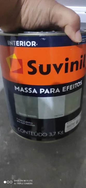 Massa para efeito marmorato ou cimento queimado 