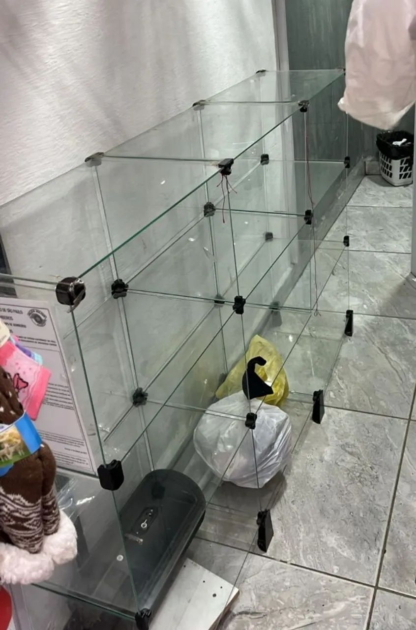 Vitrine de vidro ba balcão expositor 64842836570369121