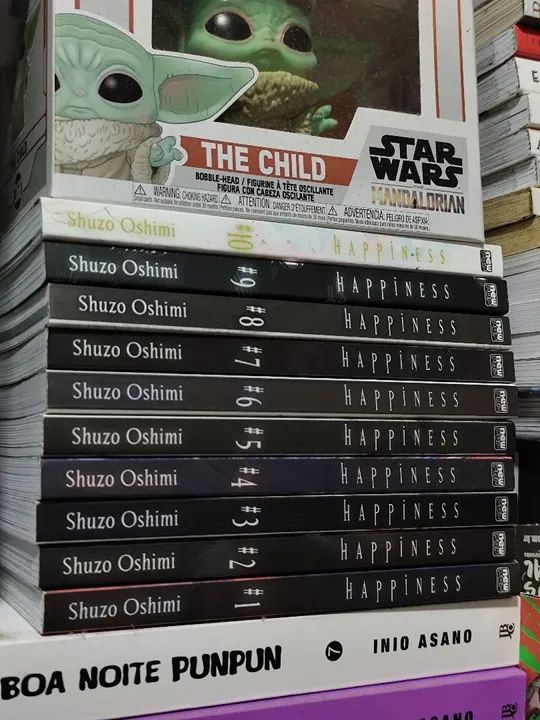 Coleção Happiness mangás NewPop